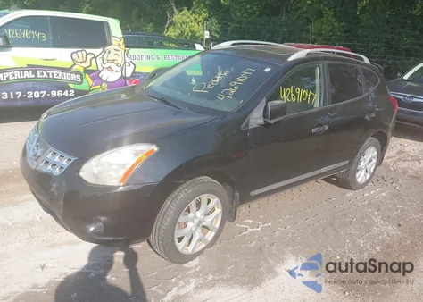 2011 Nissan Rogue Sv from USA, damaged, VIN JN8AS5MV8BW252164